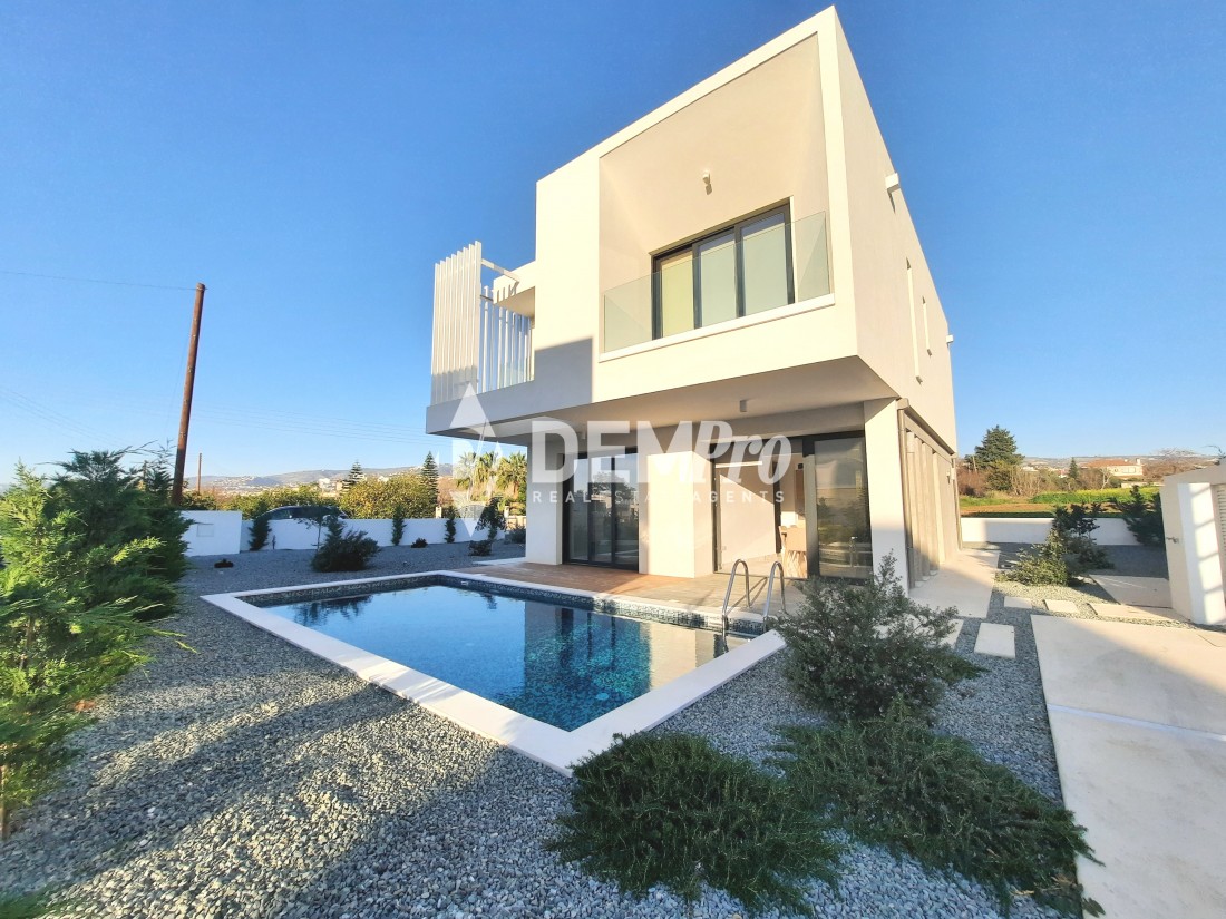 For Sale 3 Bedroom New - Modern Villa in Emba - Paphos 
