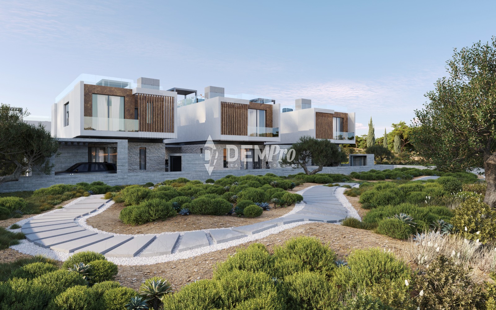 For Sale Brand-New, Under Construction 3 Bedroom Villas in Geroskipou 