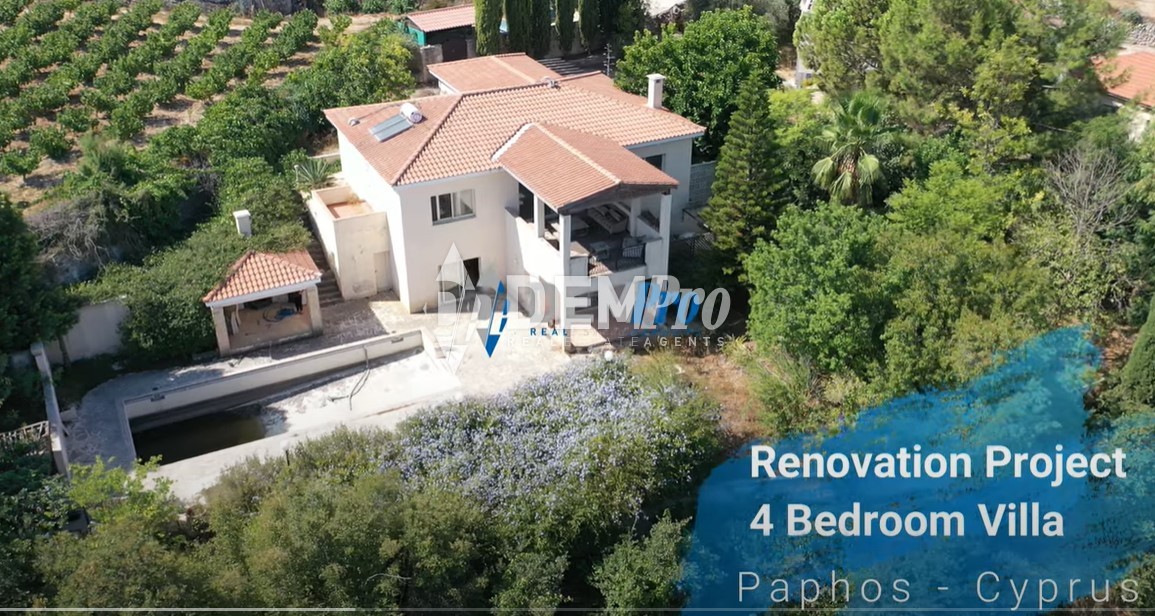 For Sale Renovation Project - 4 Bedroom Villa in Koili