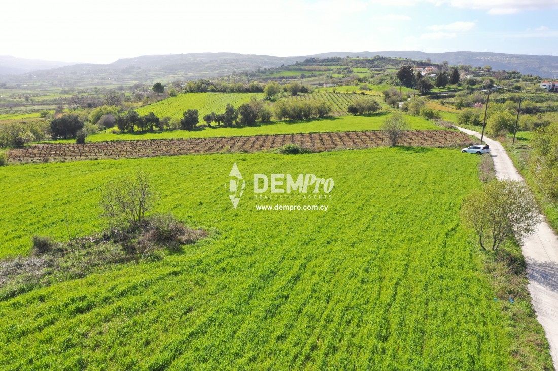 For Sale Agricultural Land in Polemi Village - Paphos - Cyprus 