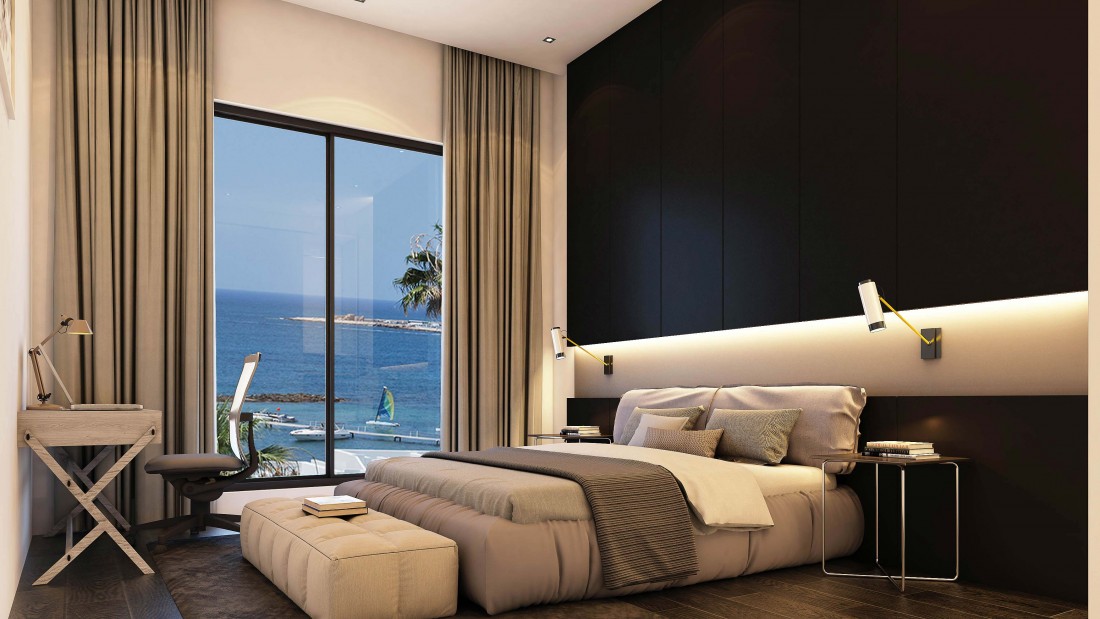 For Sale Sea Front Luxury Apartment in Paphos - Cyprus 
