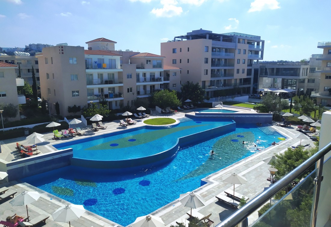 For Sale 2 Bedroom Apartment in Elyisa Park - Kato Paphos Universal 