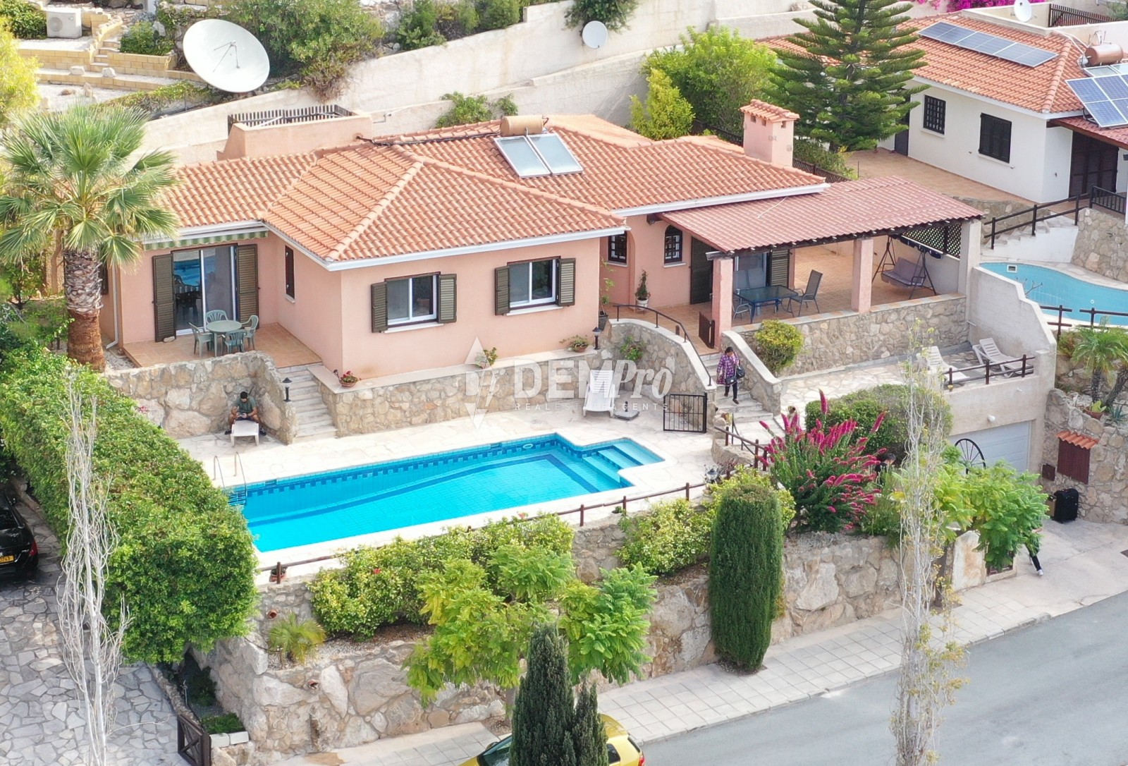 For Sale 3 Bedroom Villa in Kamares - Tala - Paphos 