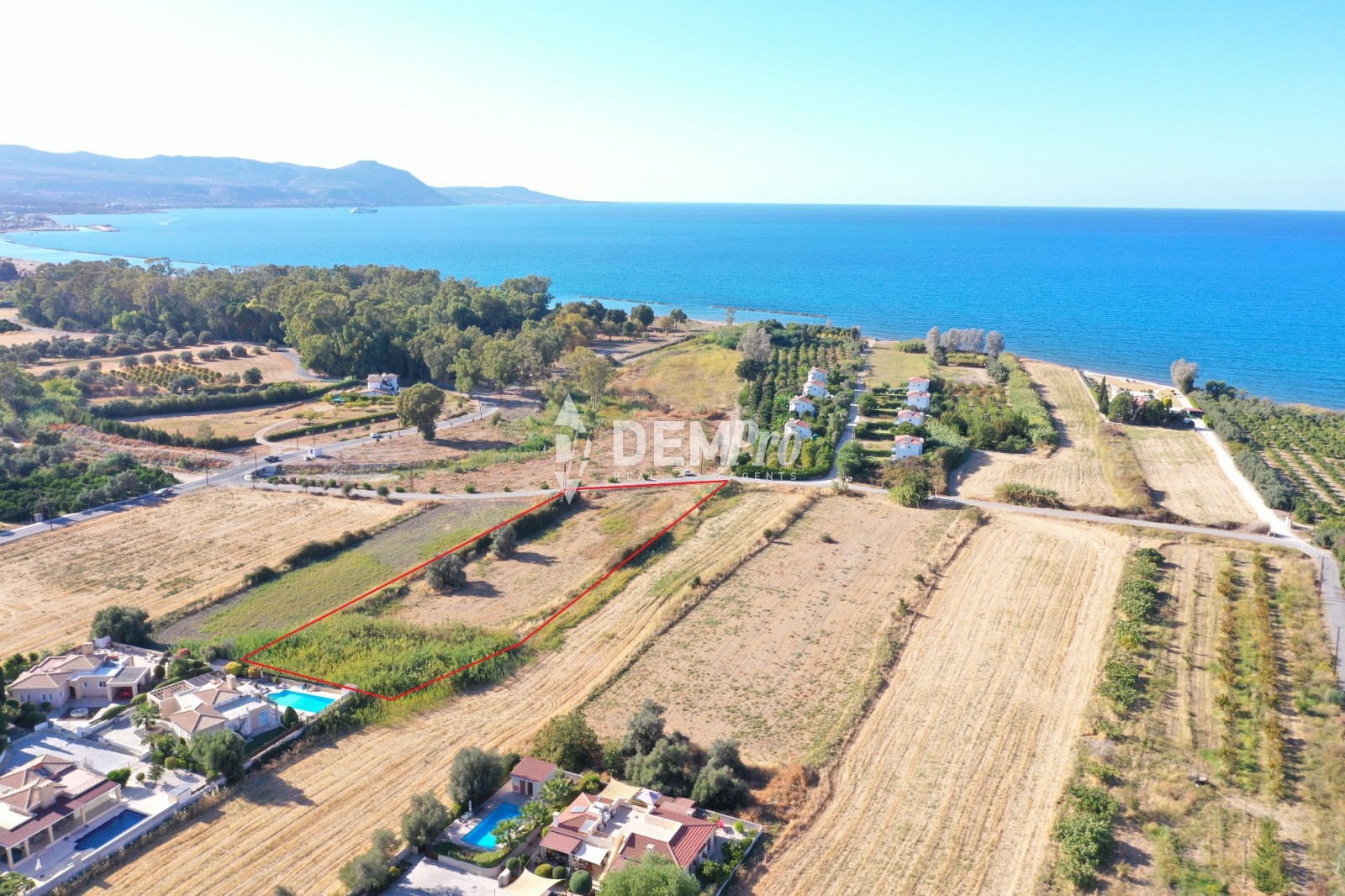 For Sale Seafront Residential Land in Polis Chrysochous near Latci 