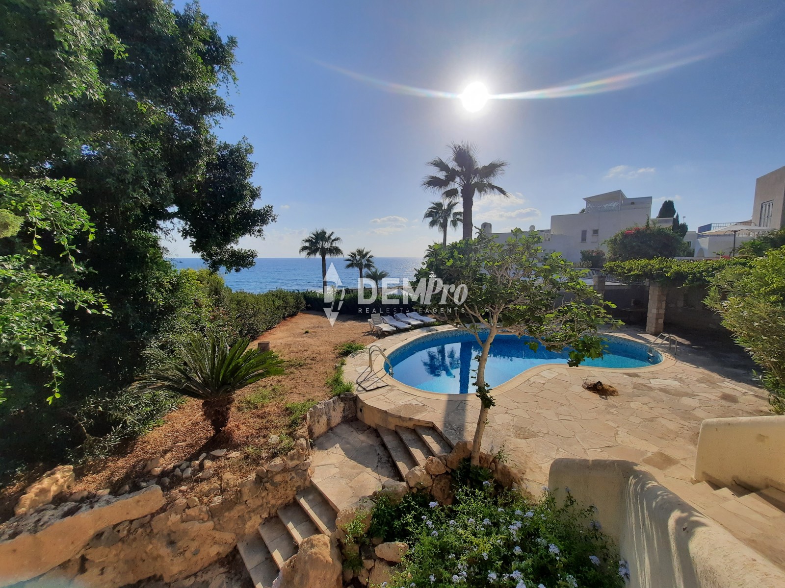 For Sale Seafront Villa in Paphos - Kissonerga 