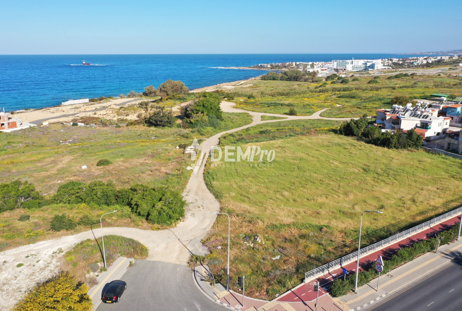 For Sale Commercial Touristic Residential Land in Paphos City Near the Beach 
