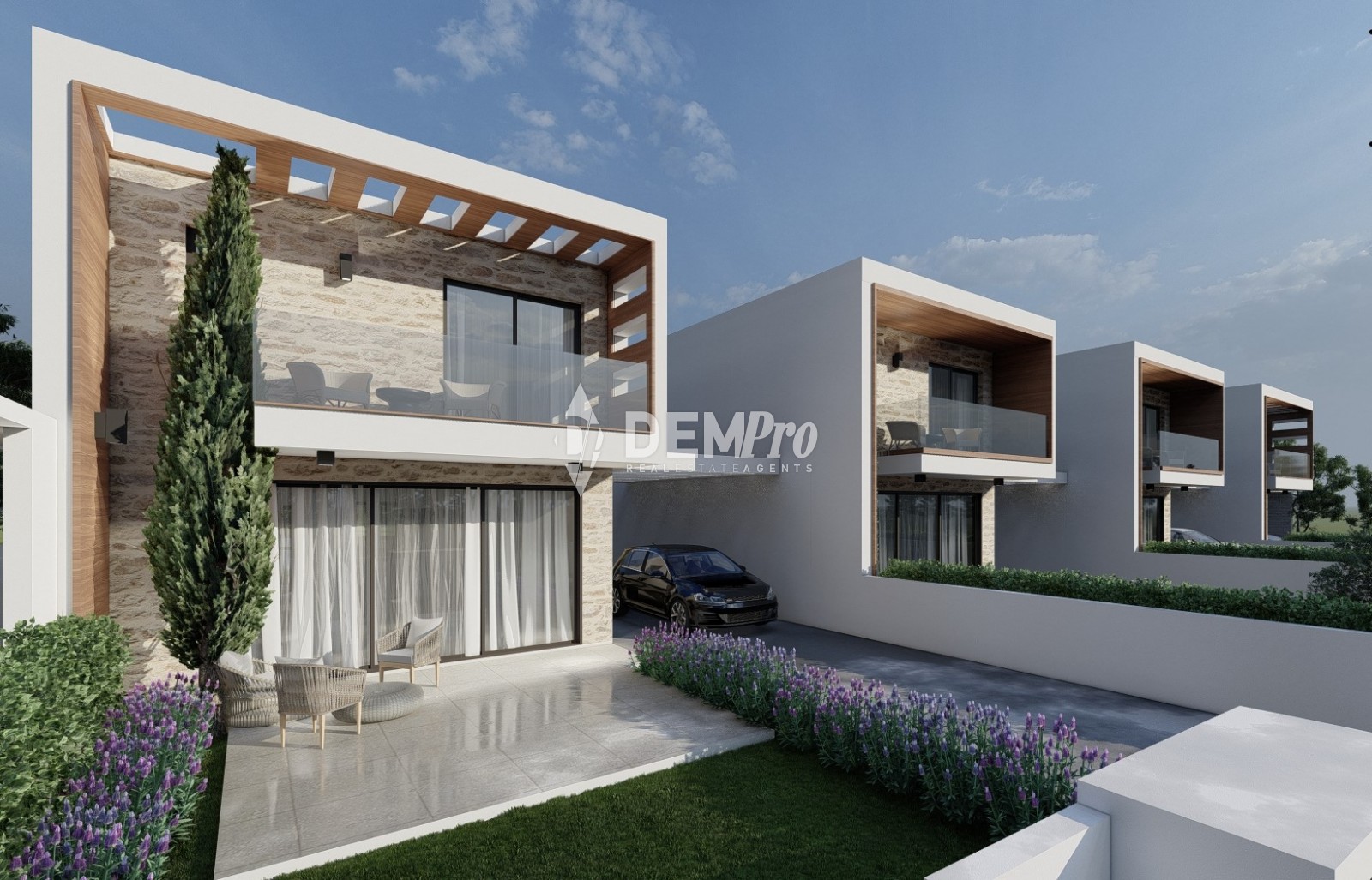 For Sale Brand New Houses in Geroskipou Paphos Cyprus 
