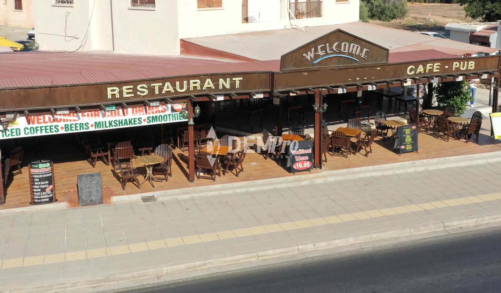 Restaurant For Sale in Kato Paphos - Tombs of the Kings 