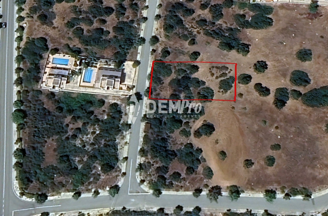 For Sale Plot in Secret Valley - Kouklia - Paphos  