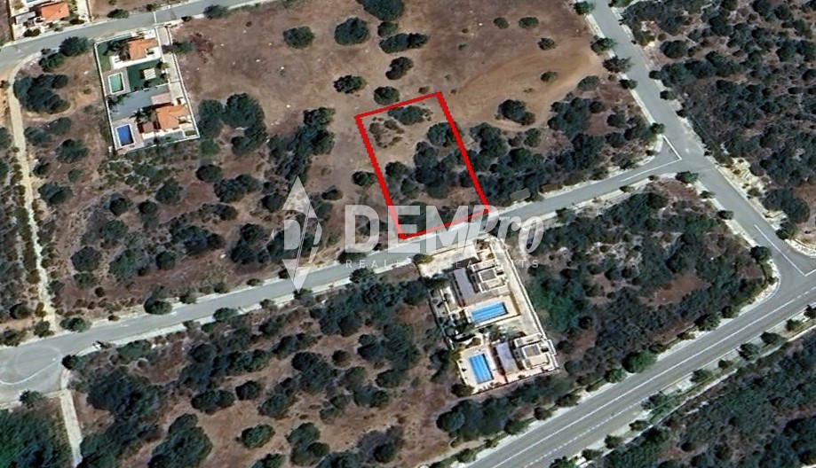 For Sale Plot in Secret Valley - Kouklia - Paphos  
