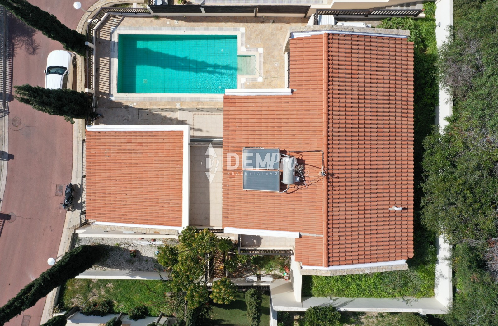 For Sale 4 Bedroom Detached Villa in Chloraka with lovely Sea Views