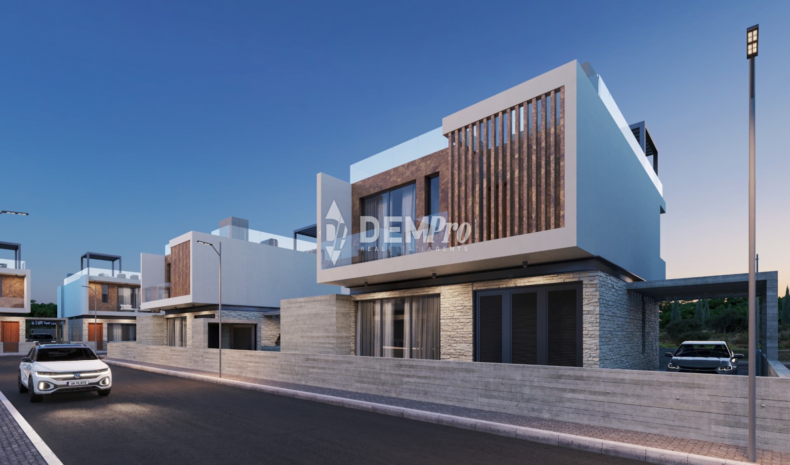 For Sale Brand-New, Under Construction 3 Bedroom Villas in Geroskipou 