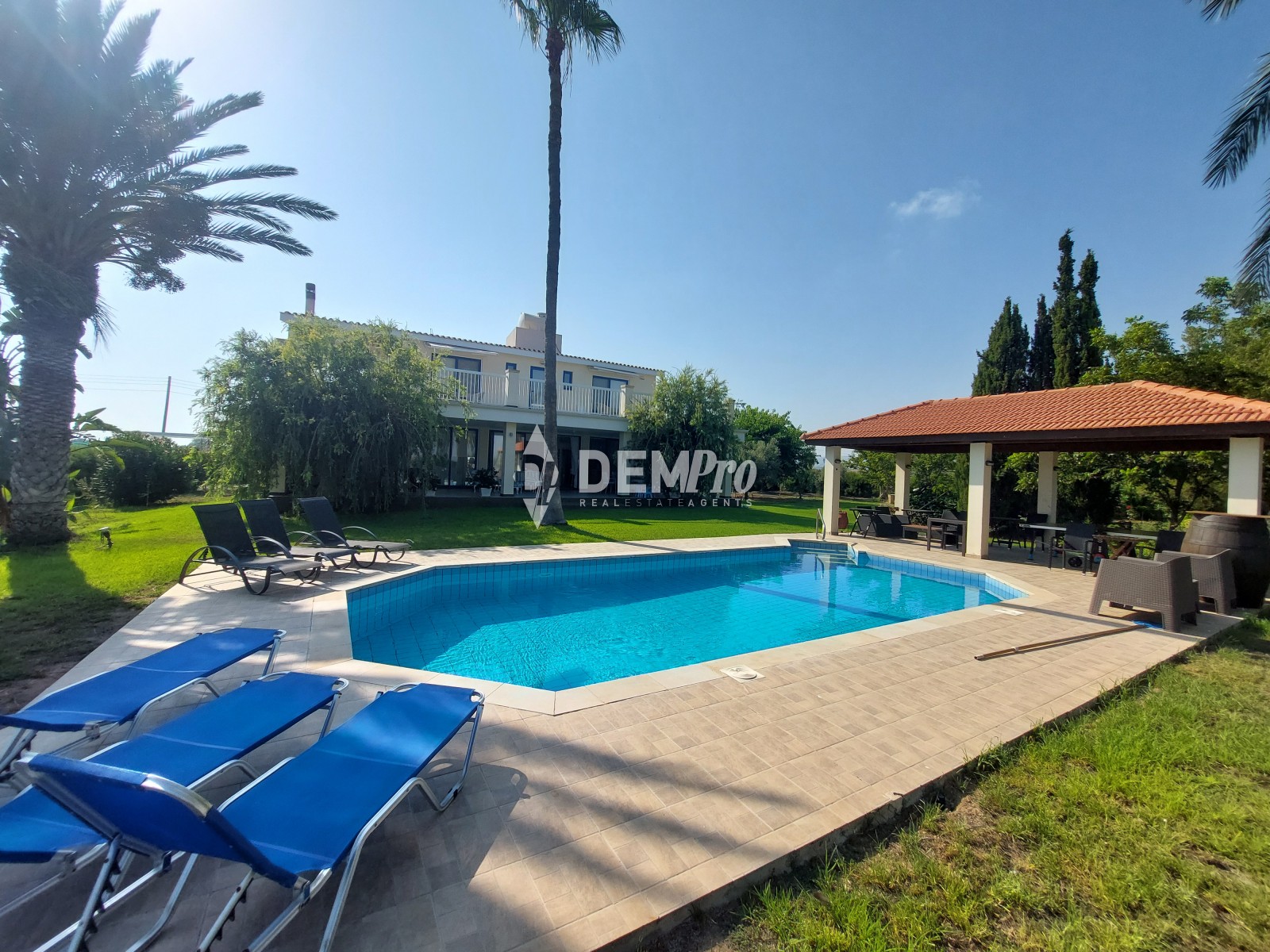 For Sale 5 Bedroom Beachfront Villa in Timi - Paphos 