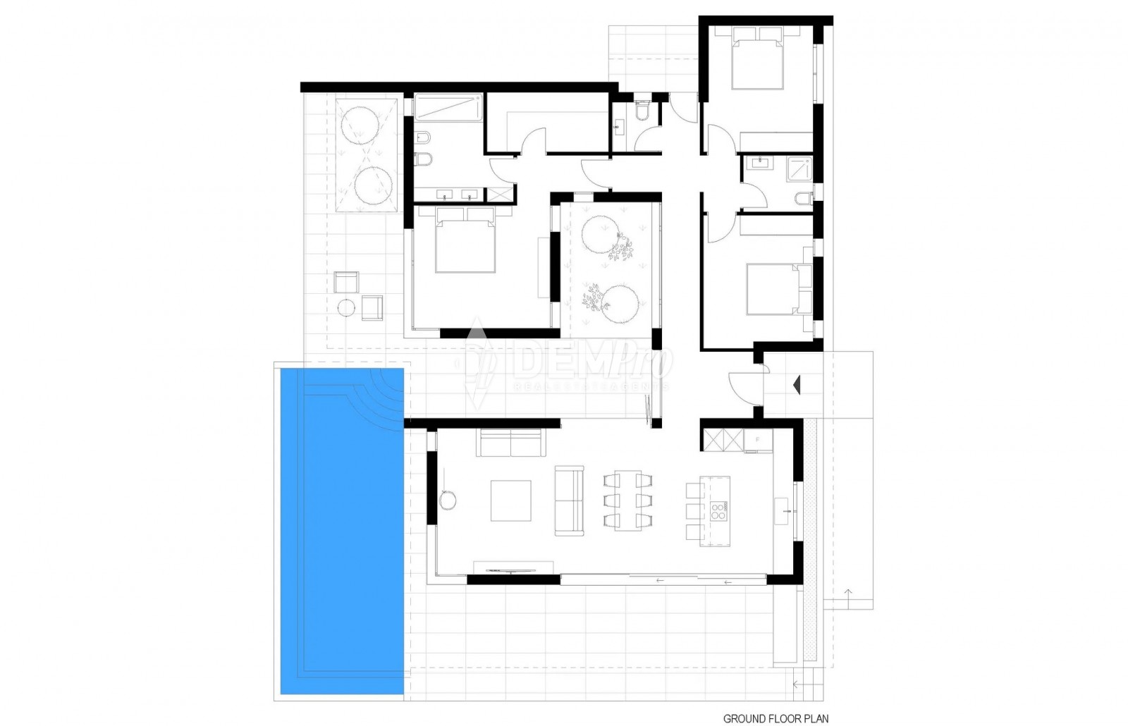3 Bedroom Brand new Bungalow Tala, Paphos