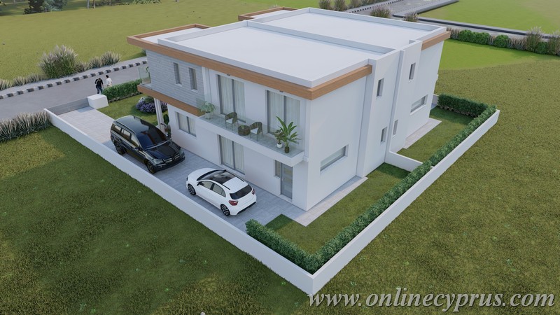 Brand new Semi detached house in Yeroskipou 
