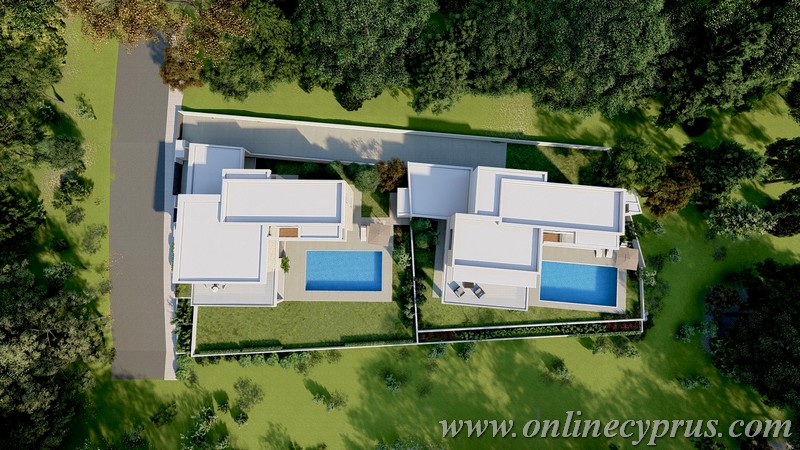 Luxury villas for sale in Peyia 