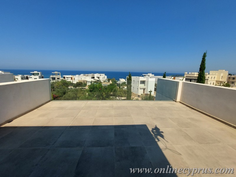 Modern villa for long term rent in Chloraka 