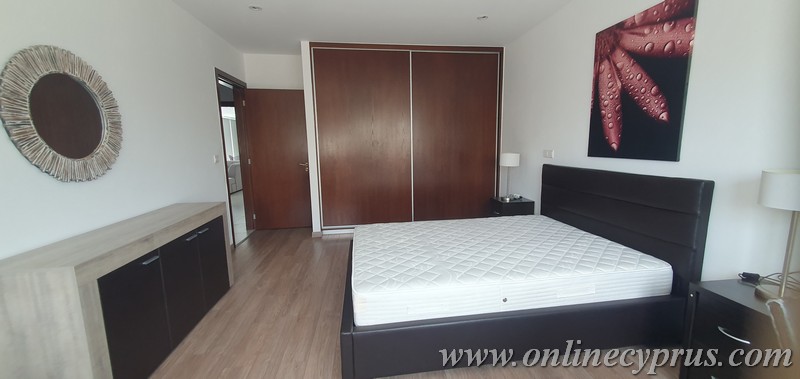 Spacious fully furnished apartment for long term in Paphos center 