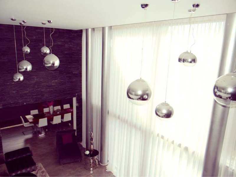 Modern villa with loving view