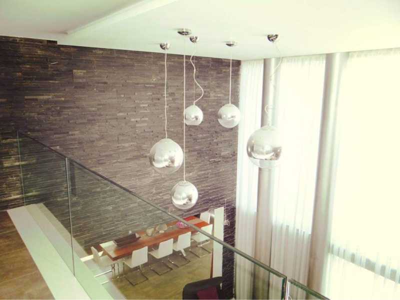 Modern villa with loving view