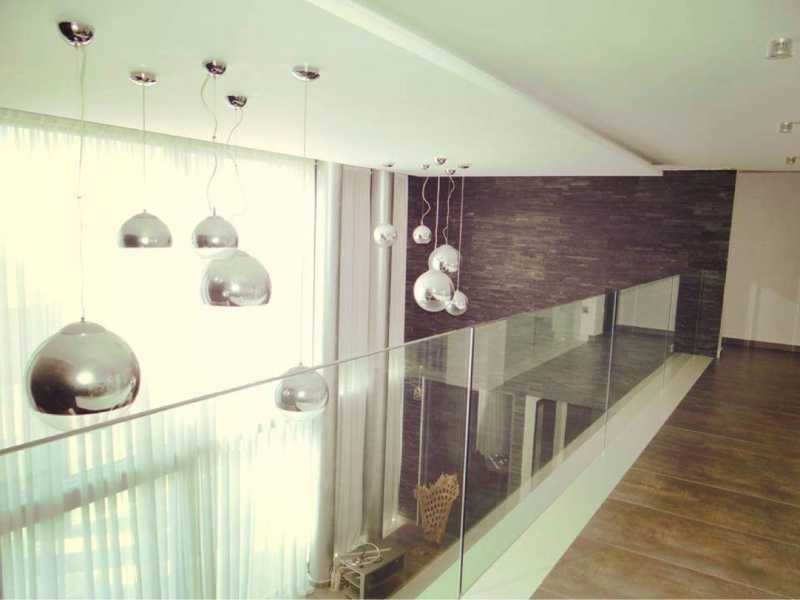 Modern villa with loving view