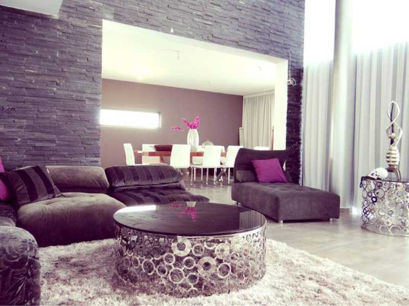 Modern villa with loving view