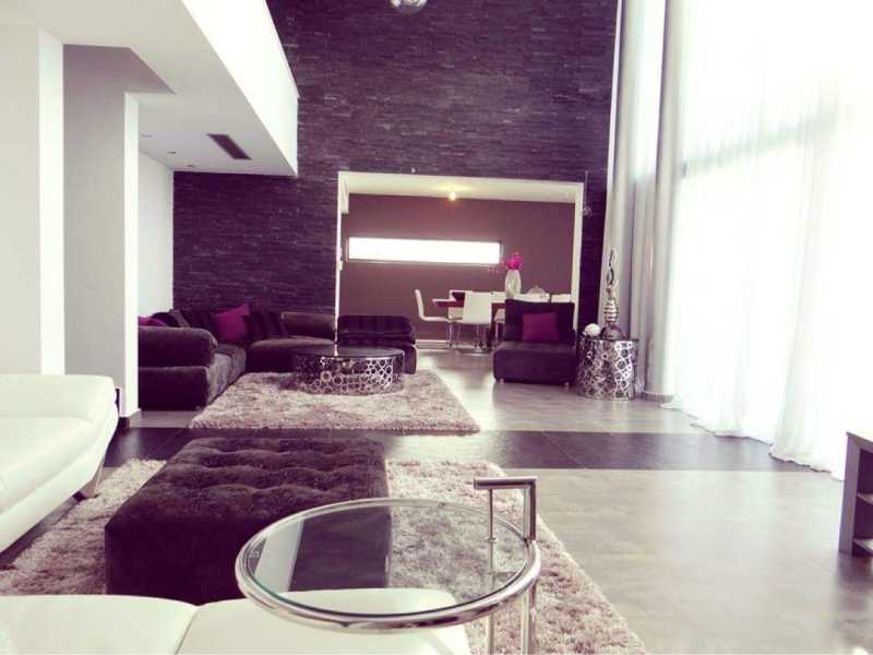 Modern villa with loving view