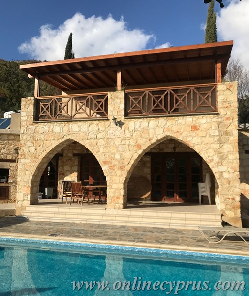 Lovely villa for rent in Miliou 