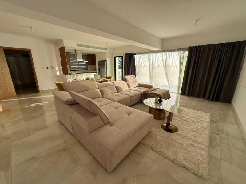 Luxury top floor apartment for long term rent in Chloraka