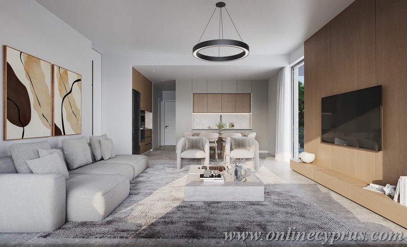 Modern apartment for sale in Paphos center