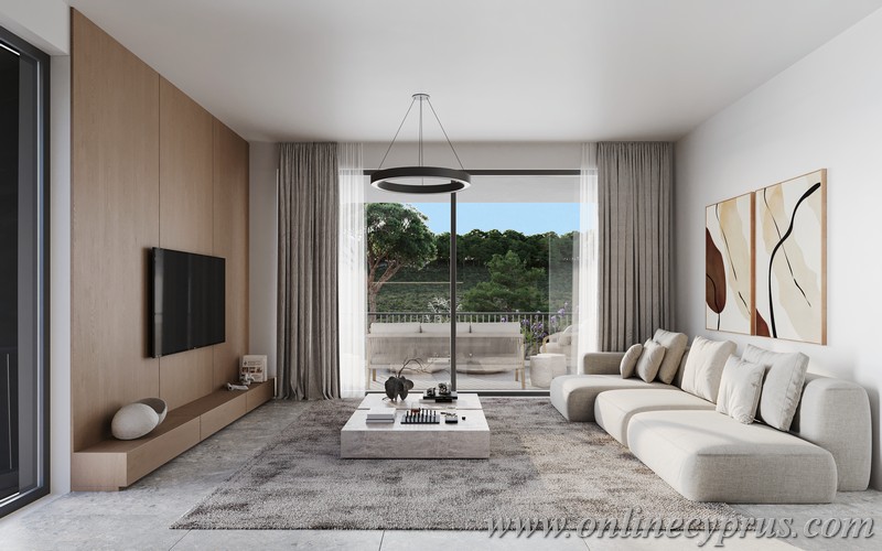 Modern apartment for sale in Paphos center